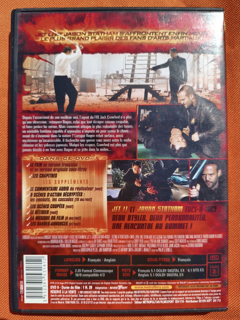 Tous les DVDs: Rouge l'ultimate affrontement – D'occasion à Renens VD par kollar7 1