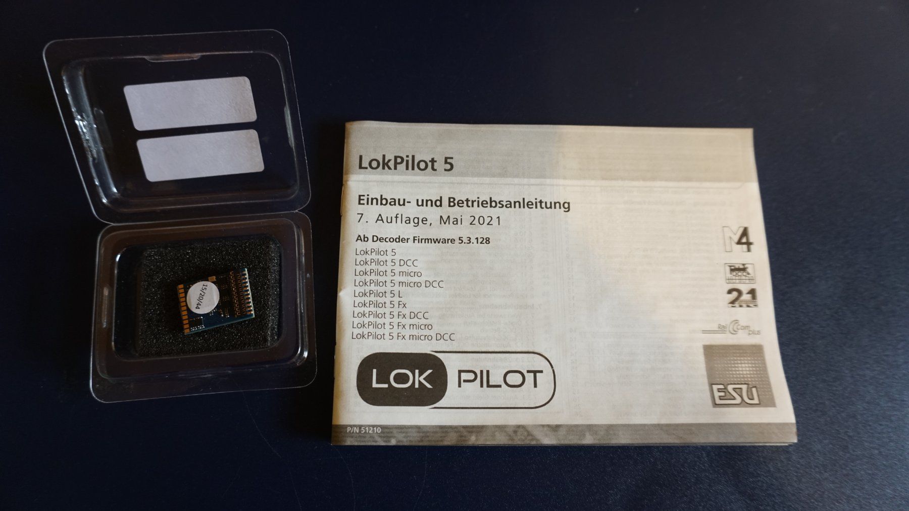 Esu Modelleisenbahnen: ESU LokPilot 5 DCC Decoder 59629 / NEM 660 / 21 MTC – Gebraucht aus Wangen an der Aare von bru_bri