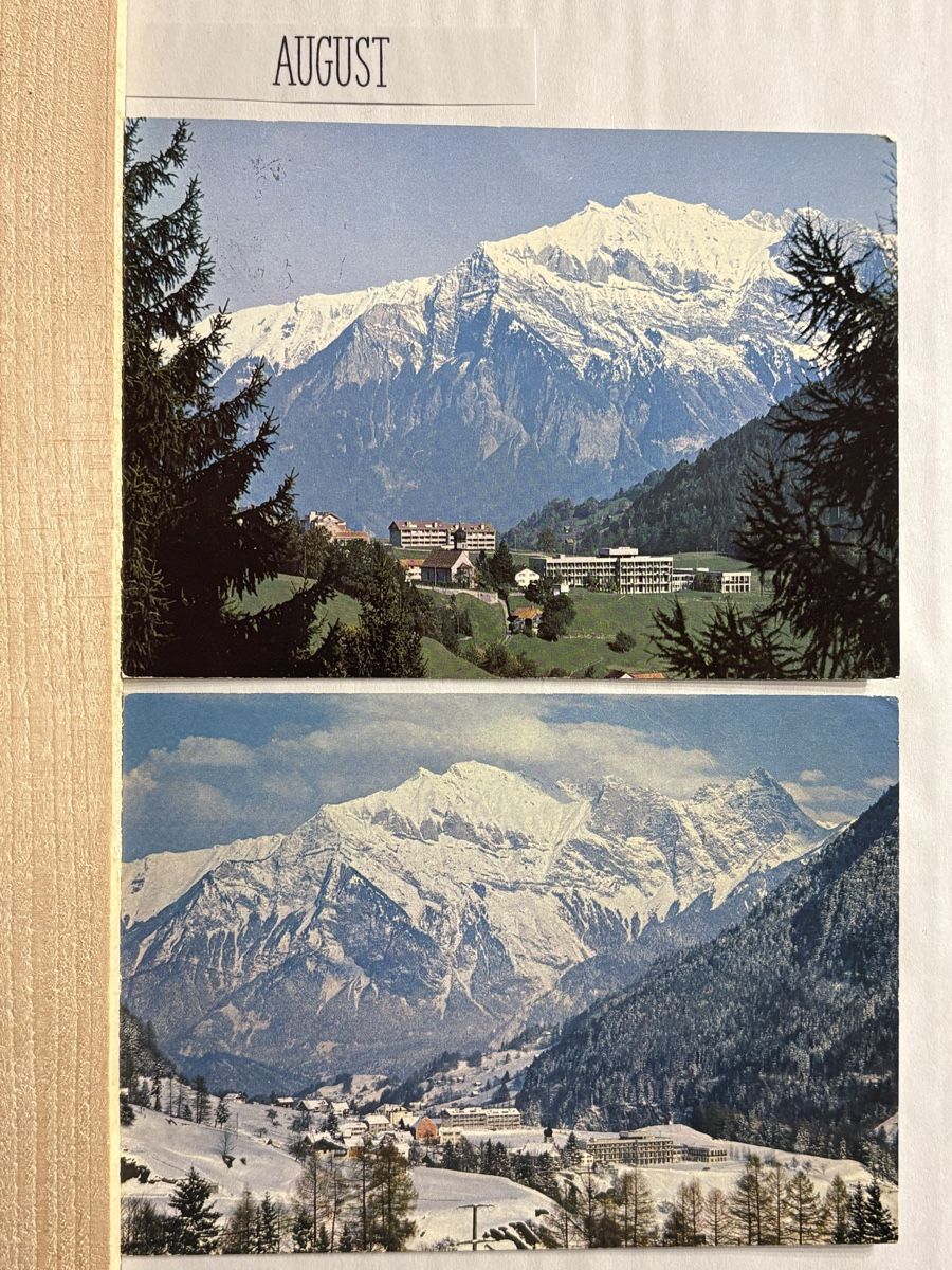 Cartoline postali: AK von Valens Bäderklinik m. Falknis – Usato da Rümlang venduto da Kartenpost1