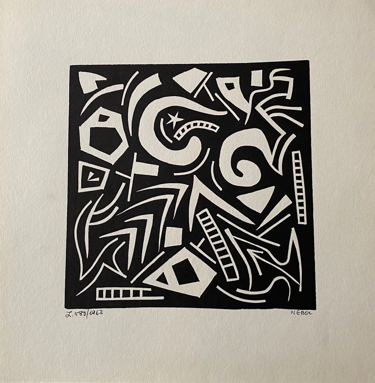 Xilografie: SOMMERAUKTION - Otto Nebel - handsigniert – Usato da Bern venduto da art-for-sale