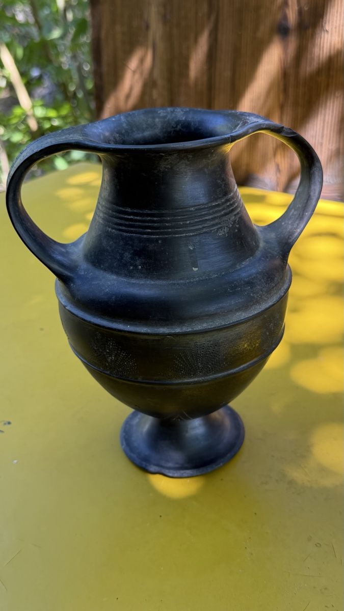 Vasi & Recipienti: Amphoriskos etruskisch Bucchero nero – Usato da Riedholz venduto da Frettchen63 1