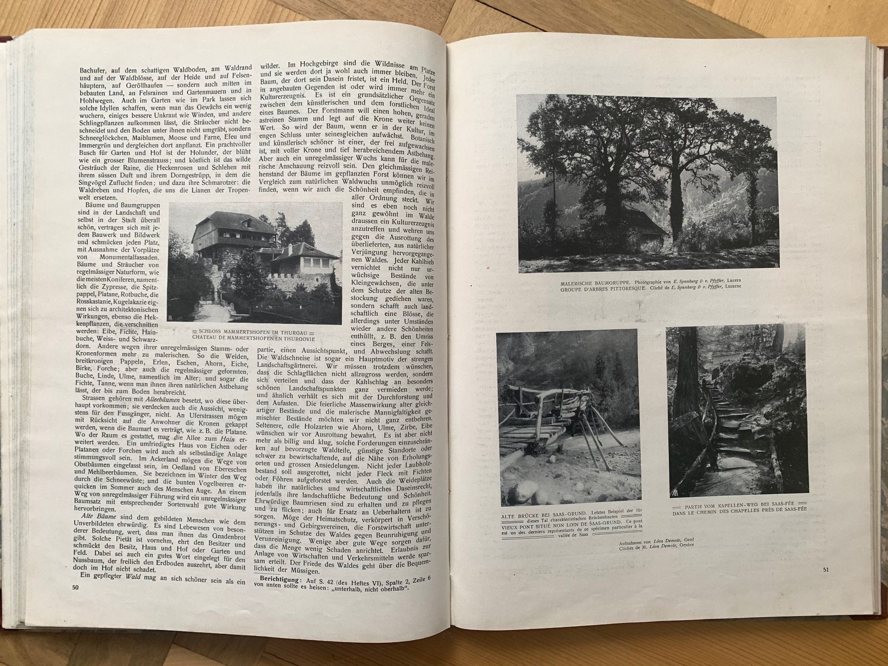 Revues & Magazines: Heimatschutz, gesammelte Hefte 1908 - 1910 – D'occasion à Thalwil par Ardez123 6