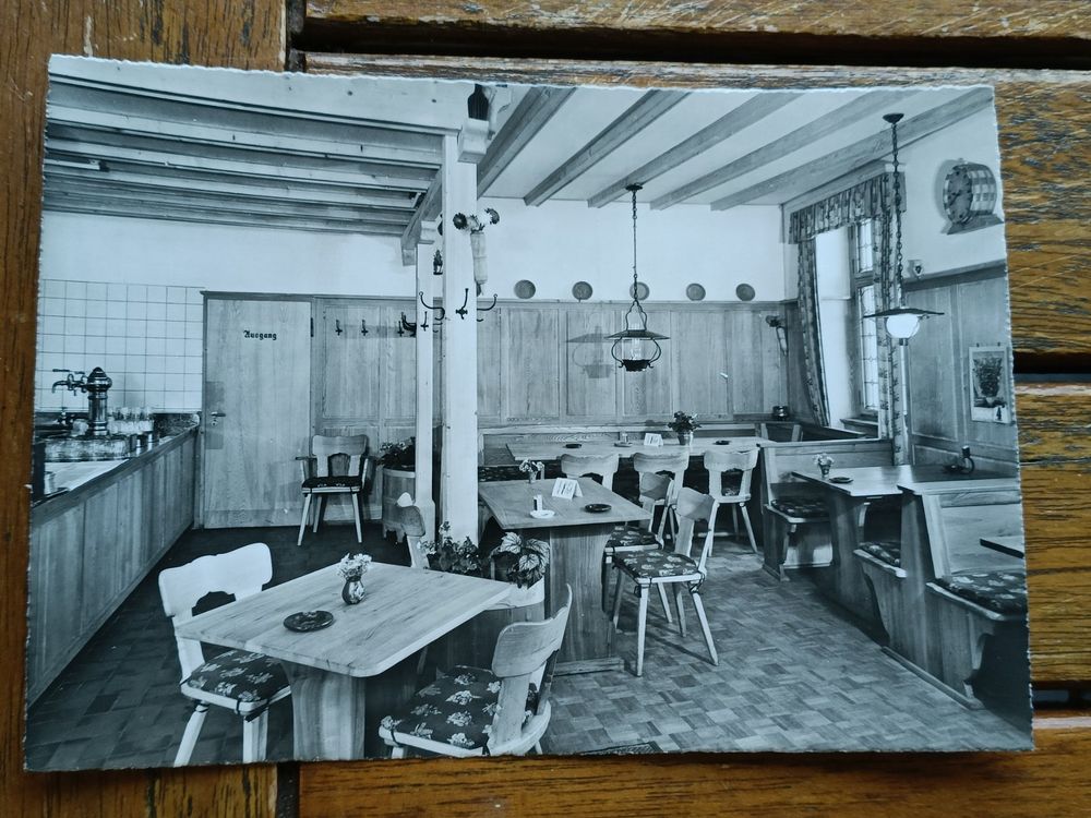Photo Karte / Basel Restaurant Bachletten Stübli Kaufen auf Ricardo