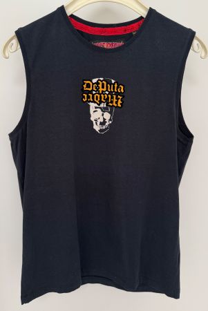 De Puta Madre Shirt - schwarz mit Aufdruck - Grösse M