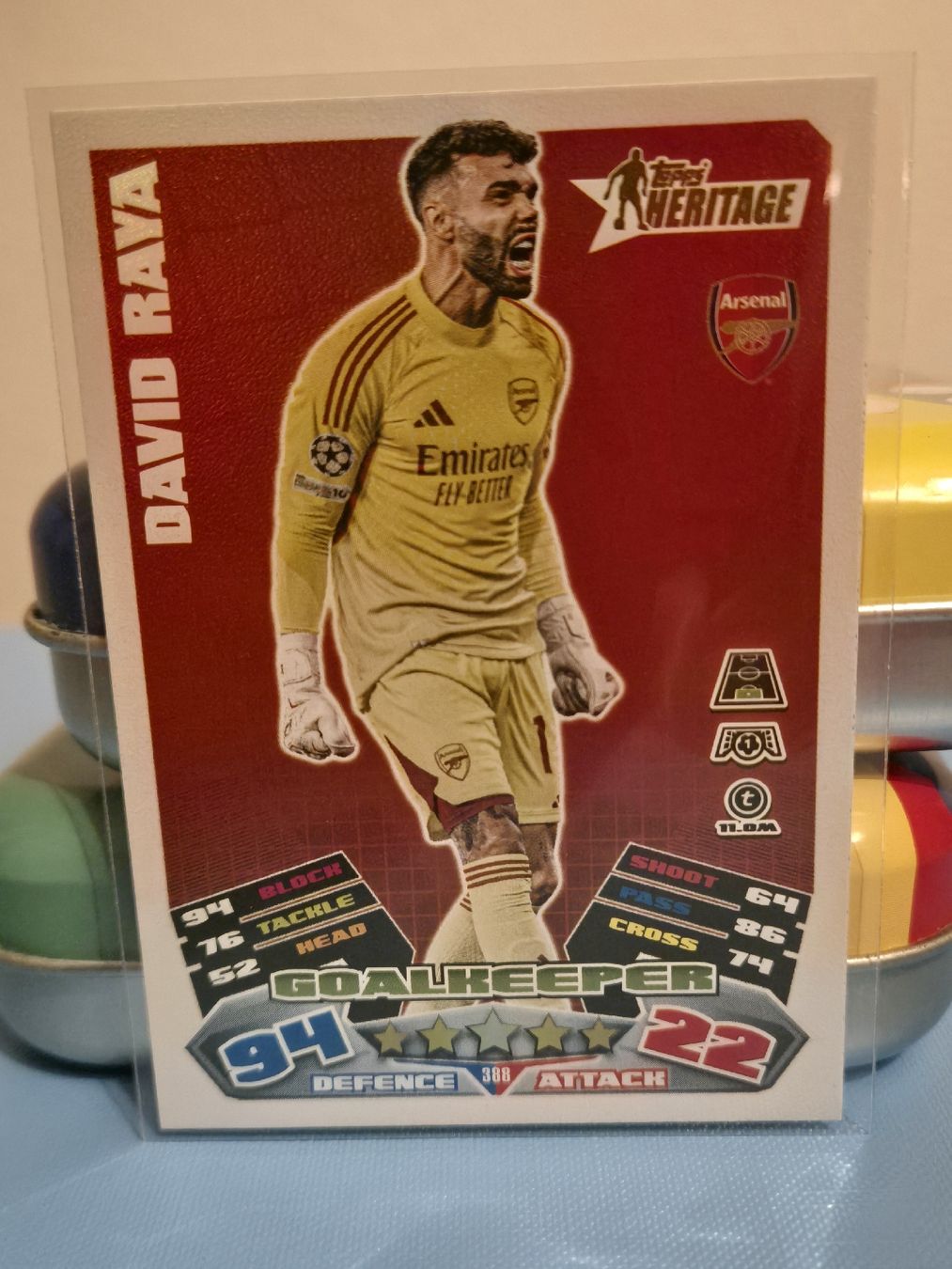 Topps Carte collezionabili: Carte David Raya Arsenal Topps Match Attax  – Usato da Belfaux venduto da Kikbog