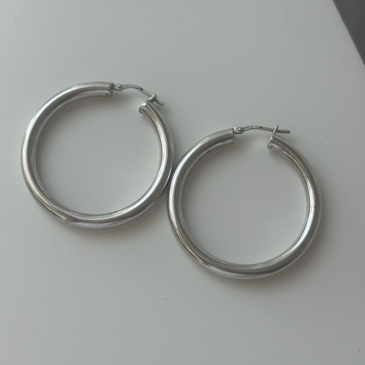 Christ Boucles d'oreille: Massive Silber 925 4 cm Kreolen – D'occasion à Givisiez par dor_xb9k 3