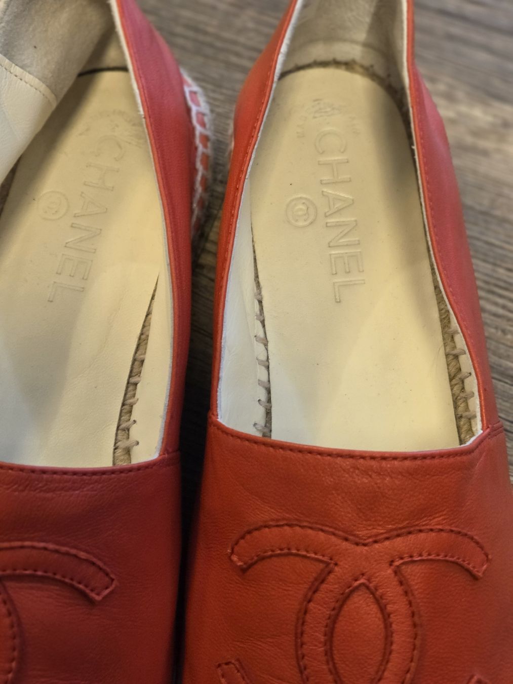 Chanel Scarpe da donna: Chanel Leder Espadrilles – Usato da Zürich venduto da Bubi83 5