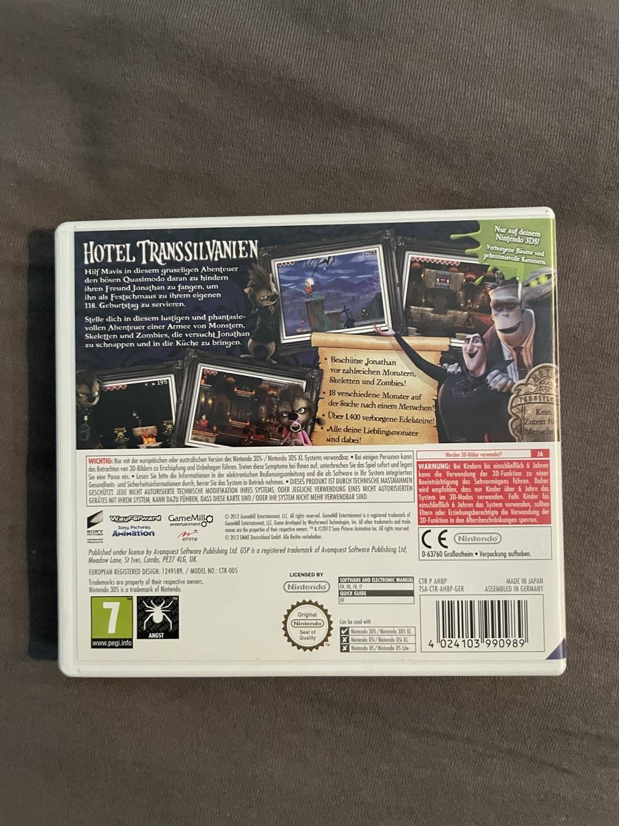 Spiele: Hotel Transsilvanien Nintendo 3DS – Neu (gemäss Beschreibung) aus Glattbrugg von kar_7njd 1