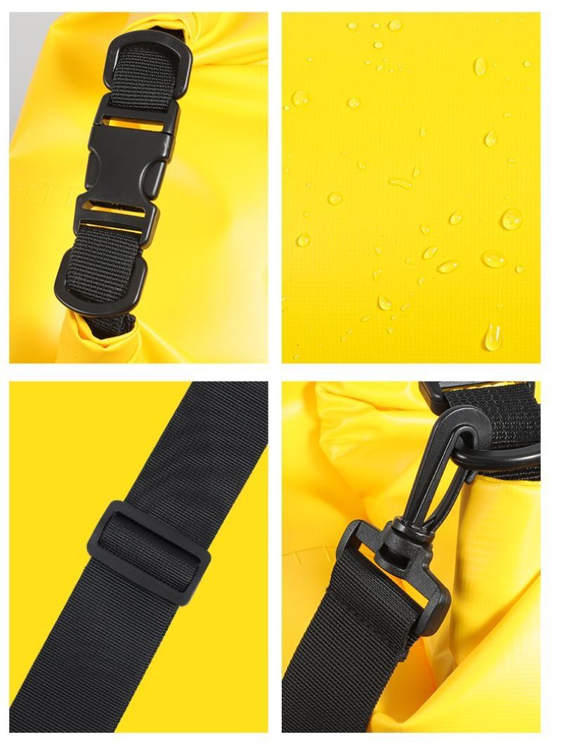 Rucksäcke: Sac à dos Sec étanche avec Anse réglable 10L JAUNE – Neu und originalverpackt aus Morges von All4nature 2