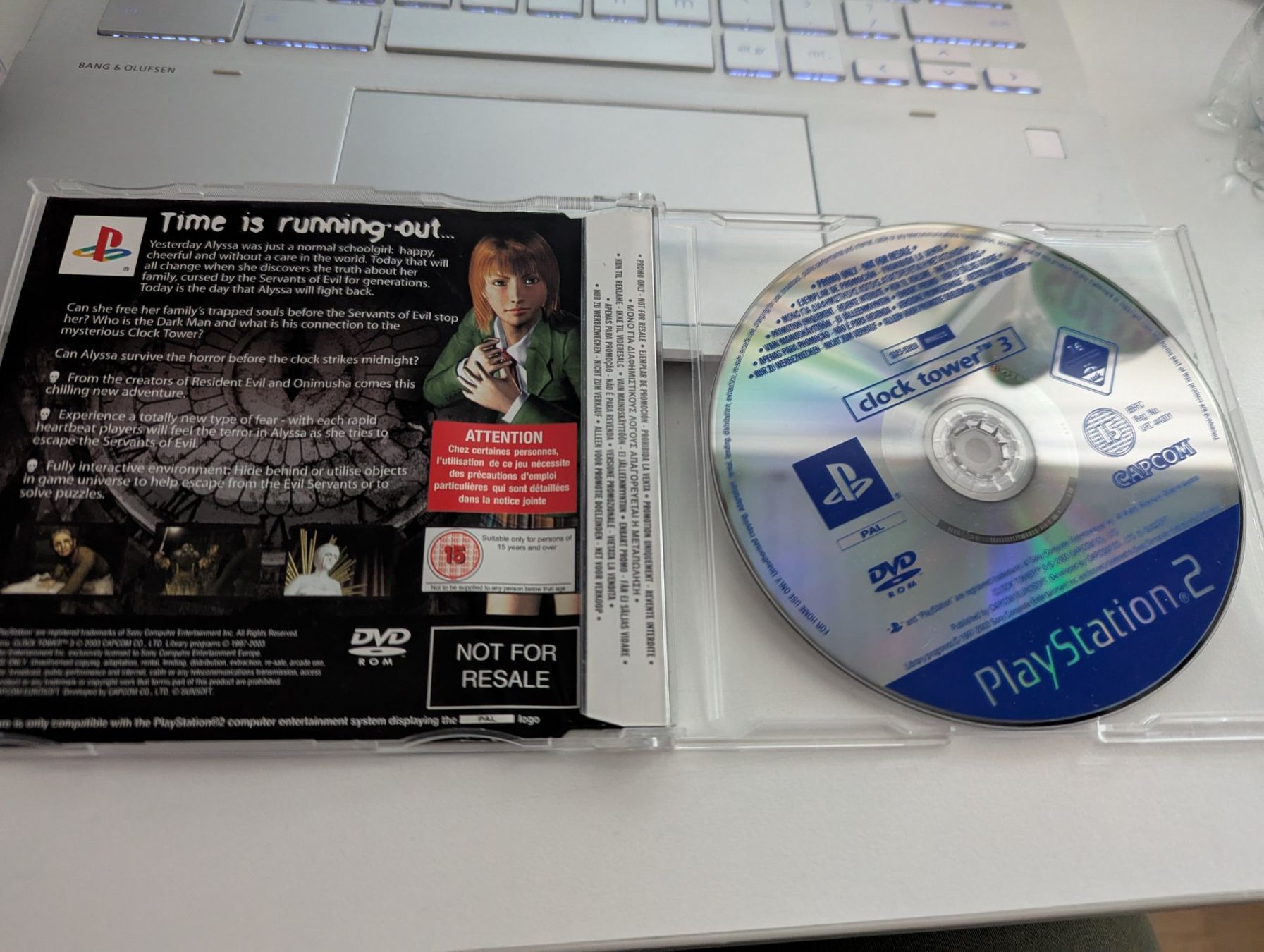 Nintendo Giochi: Clock Tower 3 - Rare  Sony Playstation 2 Promo Game PS2 – Usato da Hünenberg See venduto da SpecialEditionGaming 2