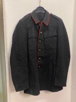 Feuerwehr-Jacke Gr. 50 und Schiffli aus den 1970er Jahre