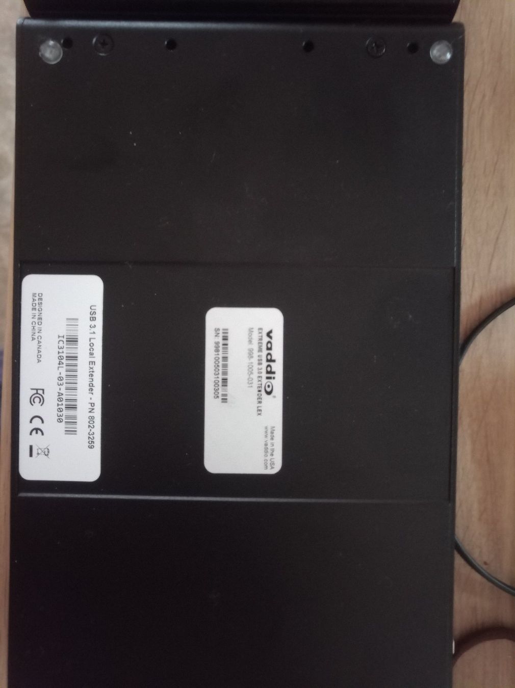 Hub & Switch: vaddio USB3 Extender System – Nuovo (secondo la descrizione) da Lichtensteig venduto da St_ 4