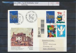 1996 Tag der Briefmarke, "Jona", Umschlag