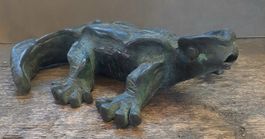 Art Brut Bronze Skulptur