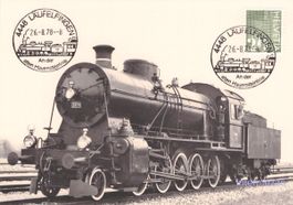 Bahn // 1978 Dampf Lokomotive Läufelfingen BL