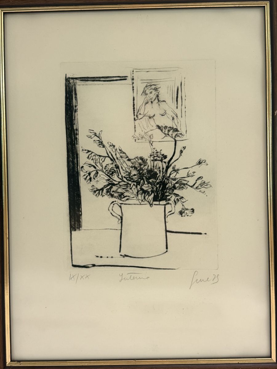 Grafiken & Lithographien: Nicola Sene - Interno - Lithographie – Gebraucht aus Solothurn von NUVICO 3