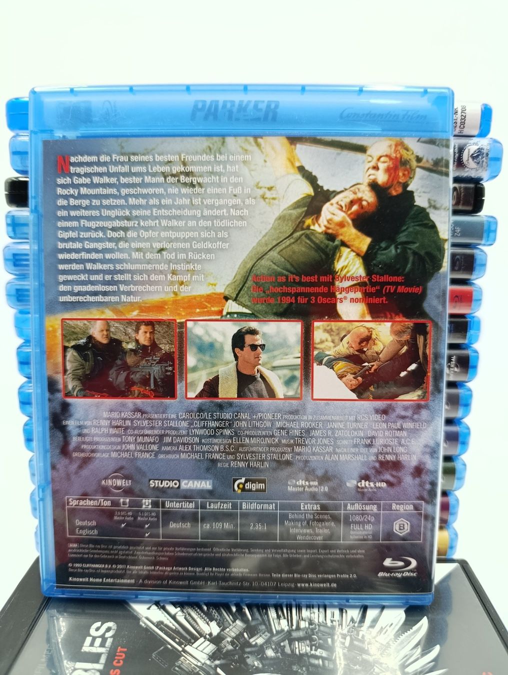 Tutti i DVDs: Cliffhanger Blu Ray Film – Usato da Wil SG venduto da Donaldus 1