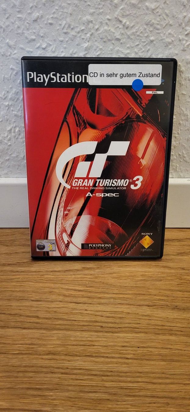 Sony Giochi: PS2 - Gran Turismo 3 A-Spec – Usato da Münsingen venduto da Heroism2010