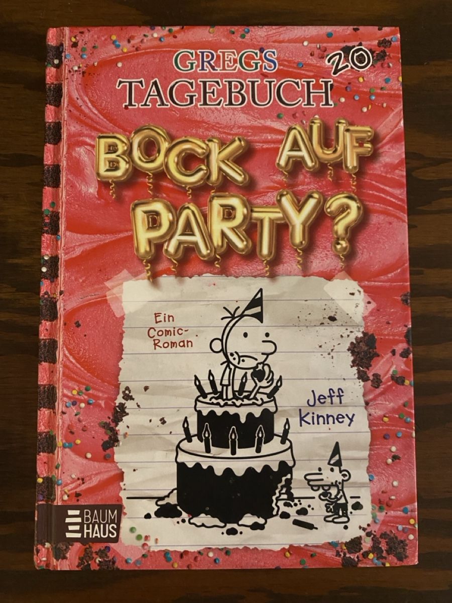 Libri: Gregs Tagebuch 20 Bock auf Party Comic Roman – Nuovo (secondo la descrizione) da Kloten venduto da dra_s7km
