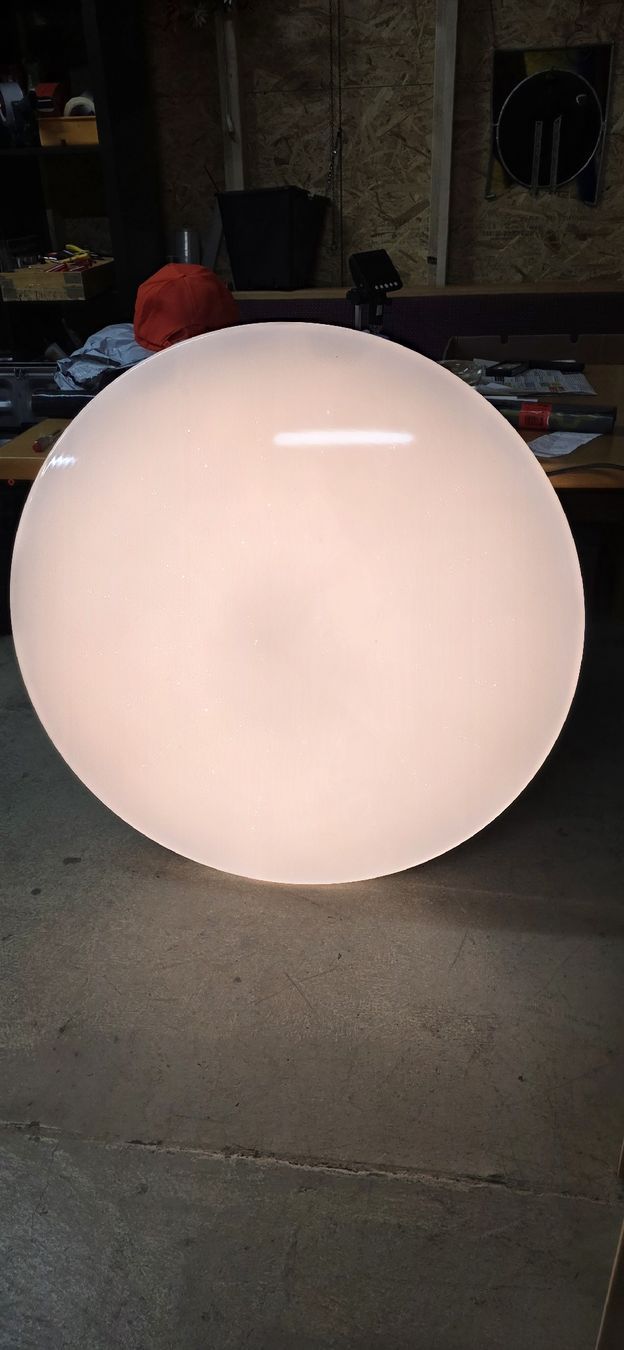 Lampadari & plafoniere: Runde Deckenlampe mit LED-Sternenhimmel-Effekt  – Usato da Wittenbach venduto da gruezi-schwiz
