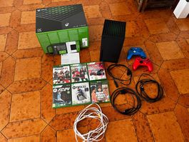 Xbox Series X 1 To + 3 manettes + boîte – excellent état