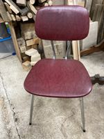 Küchenstuhl mit Rückenlehne, 60-70er Jahre, io