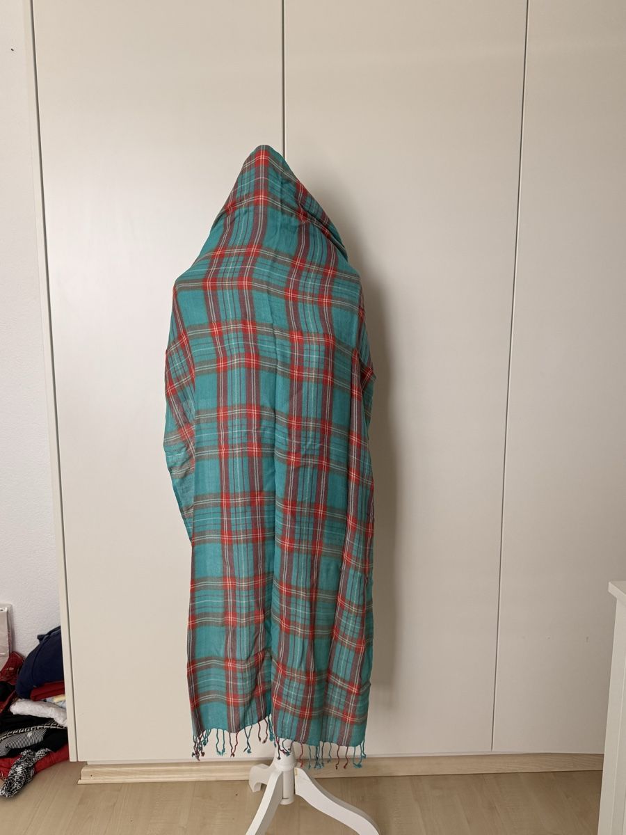 Foulard & Sciarpe: Karierter Schal blau-rot – Nuovo (secondo la descrizione) da Neerach venduto da lar_tkp2 1