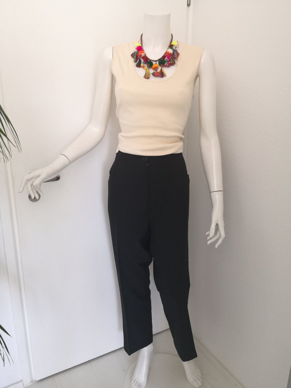 Pantaloni: 🤩FINK SEPARATES HOSE SCHWARZ – Usato da Olten venduto da Naja-Twins-Twins 1