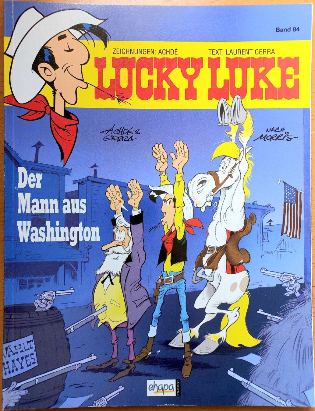 Fumetti: Comic - Lucky Luke 84 - Der Mann aus Washington – Nuovo (secondo la descrizione) da Niederuzwil venduto da lubimaja