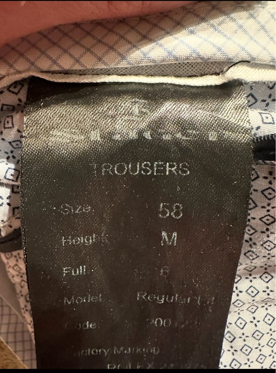 Pantaloni: Stager klassische Hose, dunkelblau, Größe 58 – Usato da Zürich venduto da ser_26bt 3