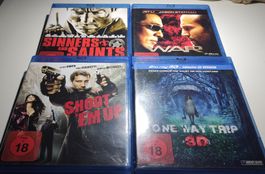 Action/Horror Collection 4x Blueray Disc