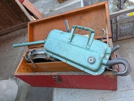 Greifzug Handseilwinde 800 daN inklusive Holzkiste