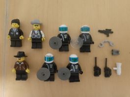 7x Lego Polizei Minifiguren Spezialeinheit