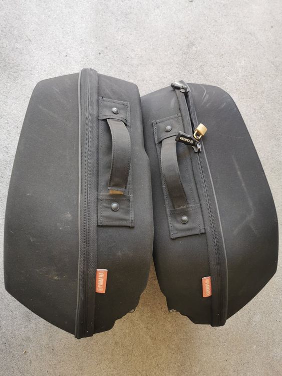 SWVYDC Motorradkoffer 38L - Seitenkoffer & Topcase Set Mit Innenfutter