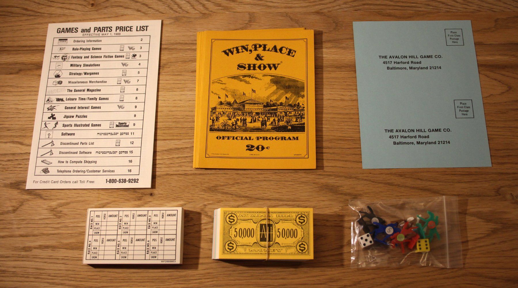 Giochi: Win, Place & Show von Avalon Hill – Usato da Münchenbuchsee venduto da Chaoo 1