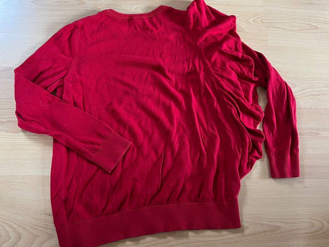 Esprit Maglioni & Felpe: Esprit Pullover mit Rüsche, rot, Grösse XL, neuwertig – Usato da Mumpf venduto da Roxy_Piercing 2