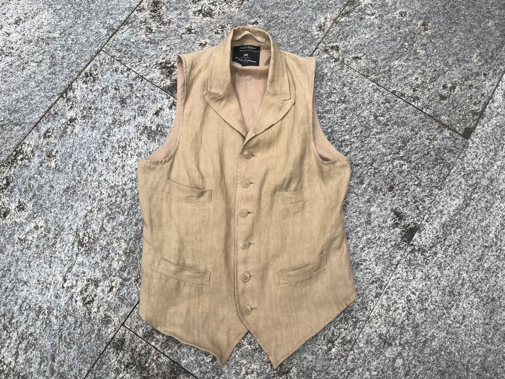 Giacche: Nigel Cabourn Jacke und Weste Leinen – Usato da Bottmingen venduto da Puffsack 2