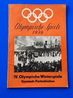 Olympische Spiele 1936 -IV. Olympische Winterspiele Garmisch