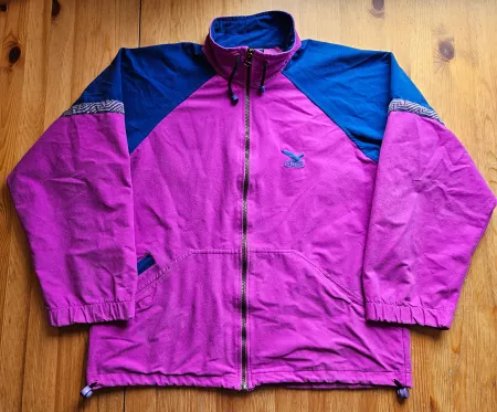 Jacke Salewa Gr. M retro lila Pullover Winter