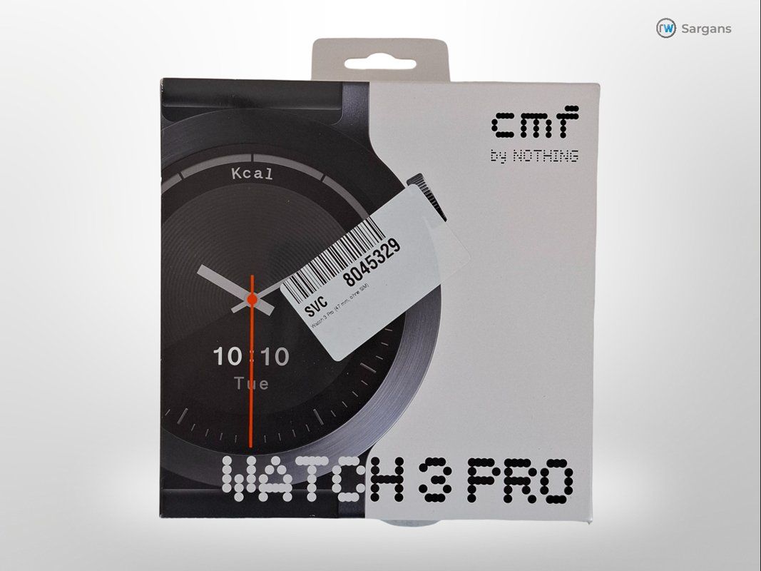 Smartwatch: CMF Watch 3 Pro 47 mm, ohne SIM – Usato da Sargans venduto da Restwert_Sargans