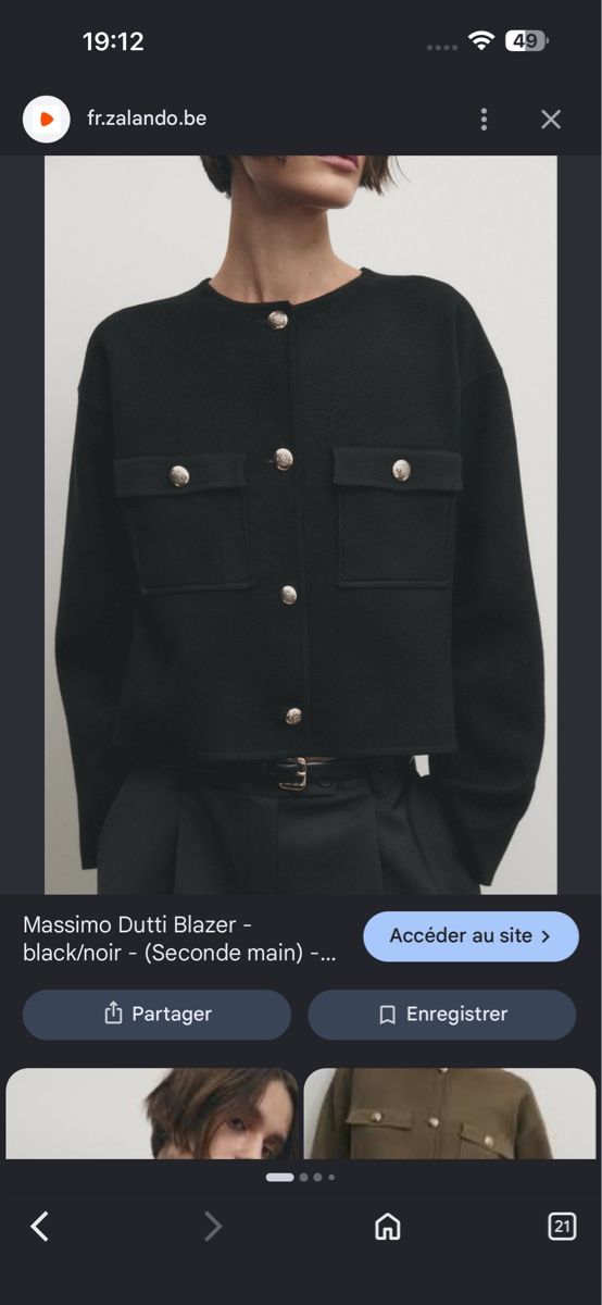 Massimo Dutti Giacche: Veste Massimo Dutti taille M – Usato da Vésenaz venduto da ilomd 5
