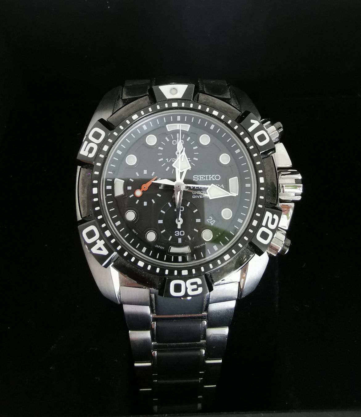 Seiko Uhren: Wunderschöner Seiko Chronograf – Gebraucht aus Staffelbach von Sandrinario