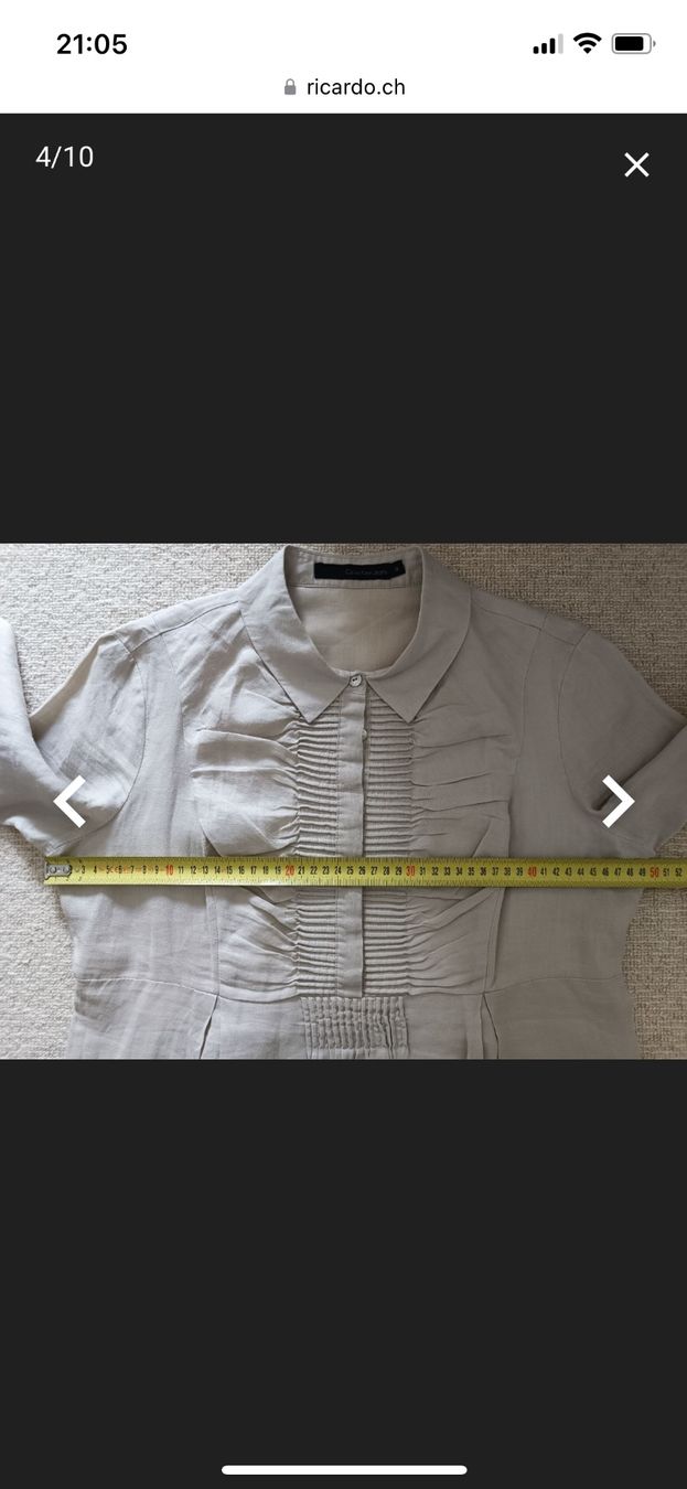 Calvin Klein Vestiti: Calvin Klein Kleid M, Leinen – Usato da Zürich venduto da iva_7658 3