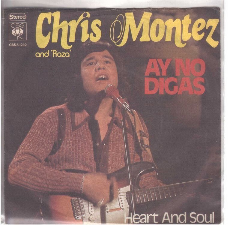 Dischi in vinile: Chris Montez  -- Ay no Digas  Single7 – Usato da Oberwil (Dägerlen) venduto da thespecials