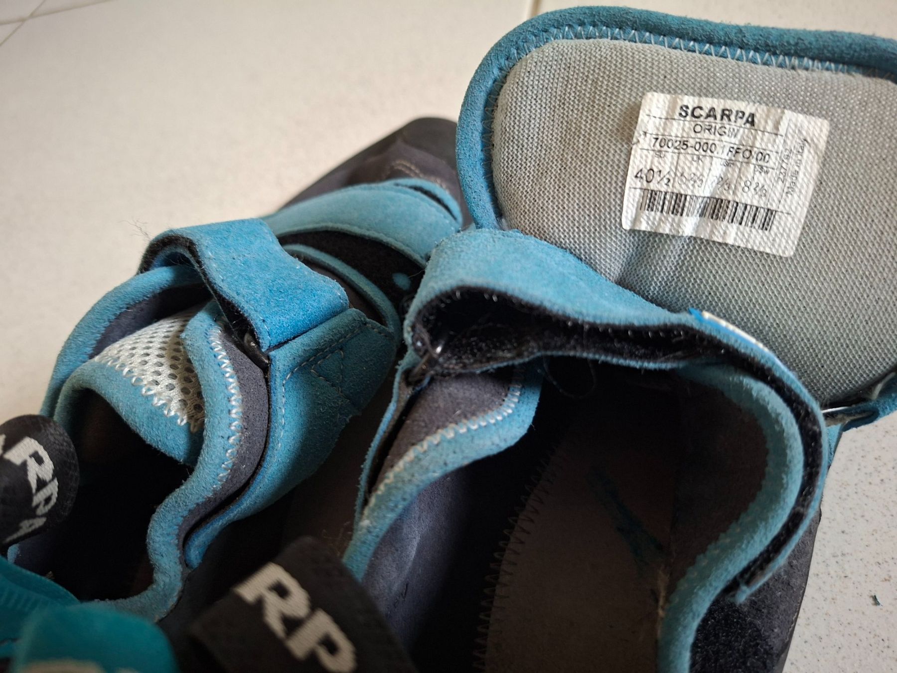 Pareti & prese d'arrampicata: Scarpa Origin Kletterschuhe Gr. 40.5 – Usato da Gurmels venduto da space_vinyl 4