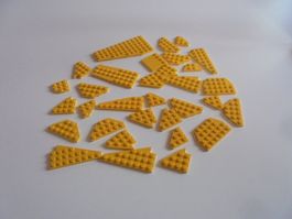 LEGO - DIVERSE - GELBE - PLÄTTLI