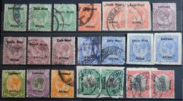 Süd West Afrika British ex. Kat. 1-84 gest. 1923/26
