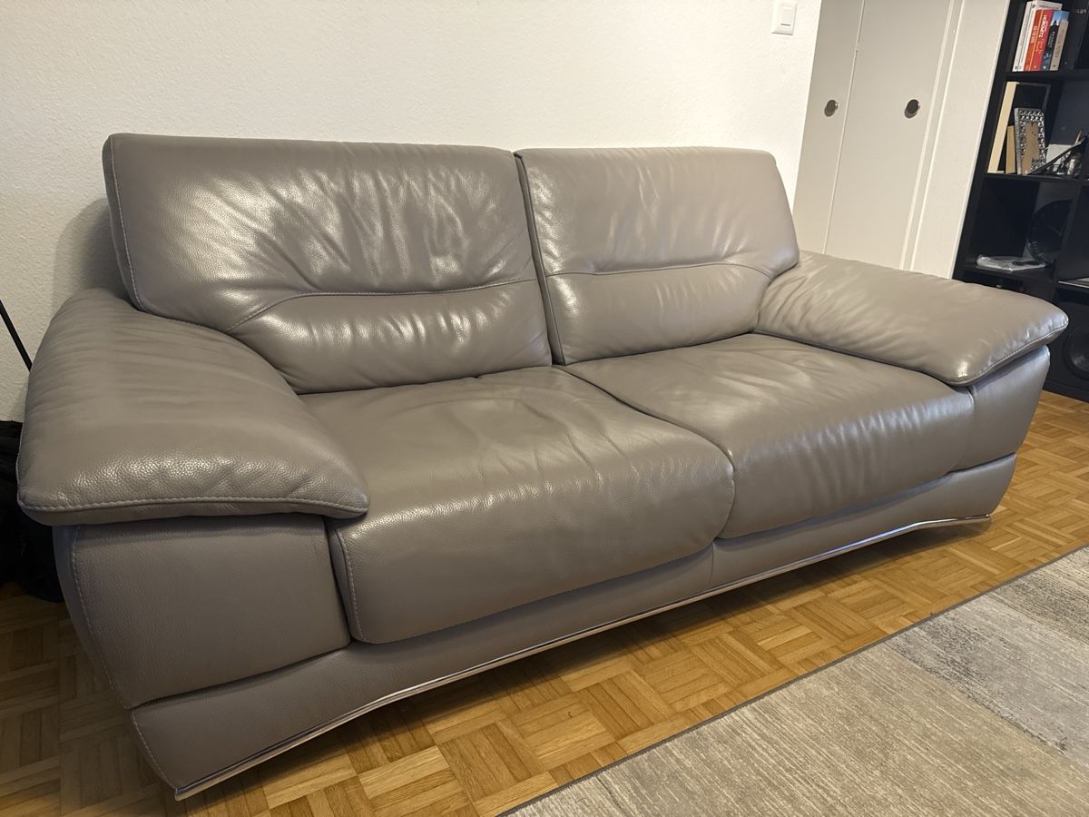 Pfister Divani: Echtleder 2-Sitzer Sofa – Usato da Glattbrugg venduto da rub_c6r2 1
