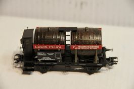 Weinfasswagen Louis Pujol Paris, SNCF, Märklin, HO, AC, Neu