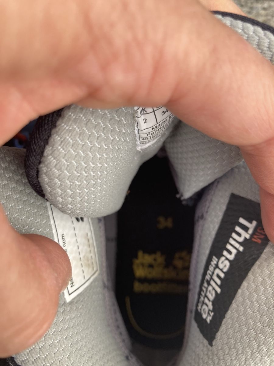 Jack Wolfskin Scarpe per ragazzi: fast fabrikneue Wanderschuhe, Jack Wolfskin, Gr.34 – Nuovo (secondo la descrizione) da Otelfingen venduto da pat_8jmb 2